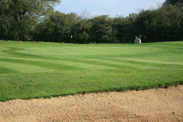 A view of the 15th hole at Sweetwoods Park Golf Club