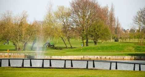 View accross the 8th hole at Ballards Gore Golf Club