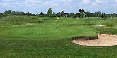 A view of the 12th hole at Clacton-on-Sea Golf Club