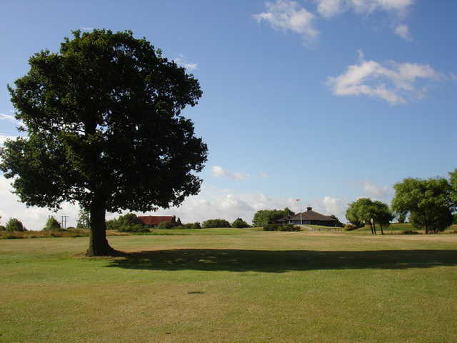 A view from Garon Park Golf Complex with the clubhouse in background