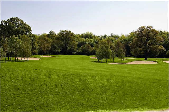 A view of a fairway at Playgolf Colchester.