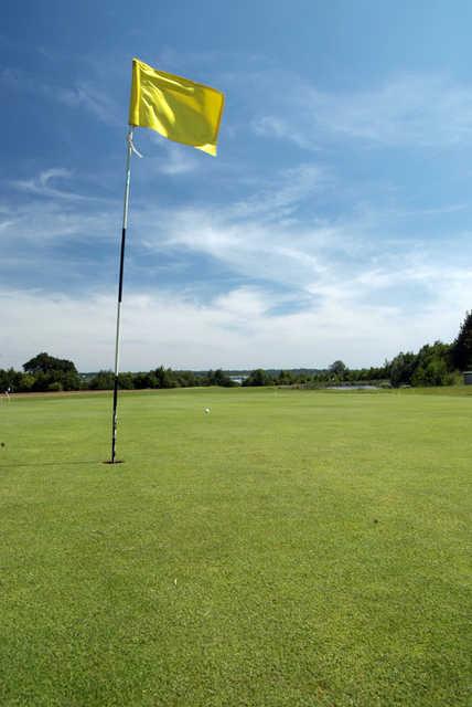 A view of a hole at Oaks Course from Rivenhall Oaks Golf Centre