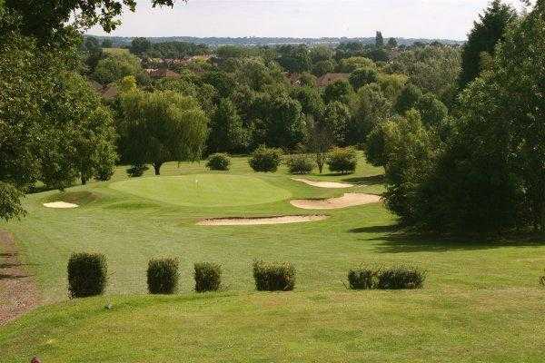 A view from the 3rd tee at Theydon Bois Golf Club