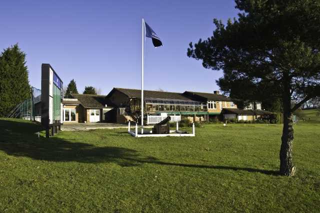 A view of the clubhouse at Warley Park Golf Club