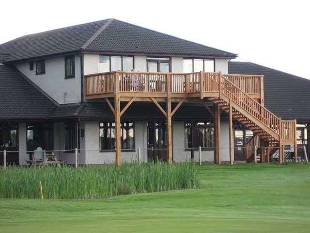 A view of the clubhouse at Forest Hills Golf Course