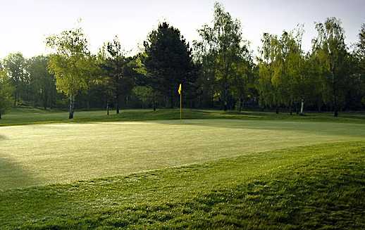 A view of the 8th hole at Hadley Wood Golf Club