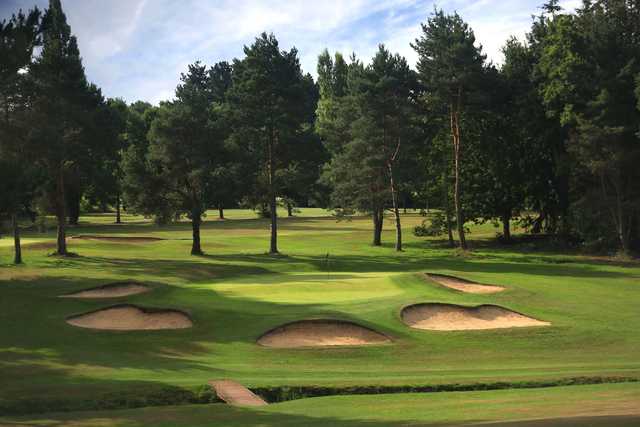 The 1st green at Haste Hill Golf Club.