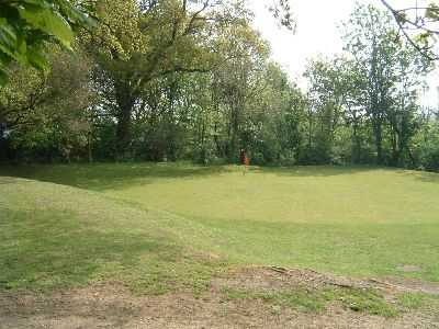 A view of the 6th hole at Horsenden Hill Activity Centre.