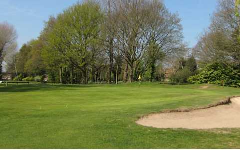 A view of the 14th green at Malden Golf Club