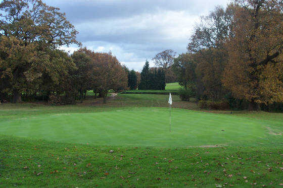 A view of the 4th hole at Stanmore Golf Club