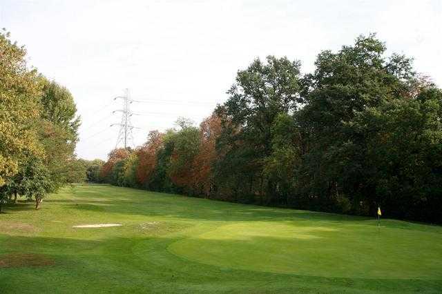 A view of the 3rd hole at Wanstead Golf Club