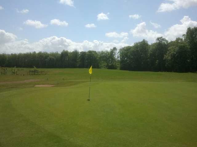 A view of hole #13 at Ashton-in-Makerfield Golf Club