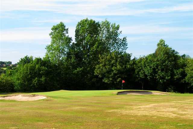 A view of green #12 at Brookdale Golf Club