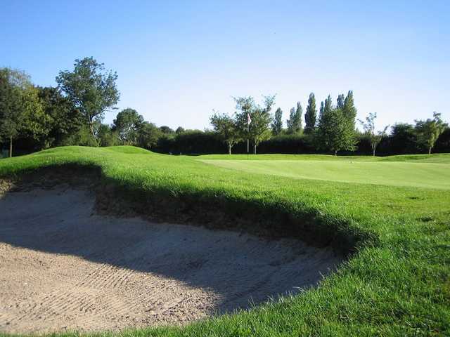 A view of the 12th hole at Chorlton-cum-Hardy Golf Club