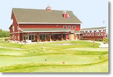 A full service clubhouse including the latest apparel and clubs. Langdon Farms food and beverage department offers a full range of services. The "Barn" offers a complete menu, along with a special Sunday Brunch.