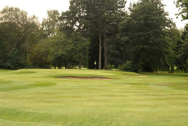A view of the 9th hole at Davyhulme Park Golf Club