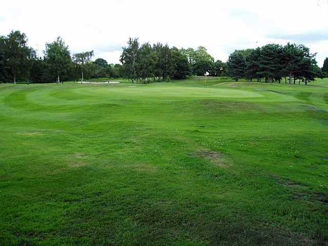 A view of green #11 at Hazel Grove Golf Club