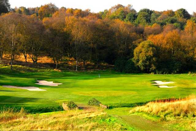 A view of the 4th green at Manchester Golf Club