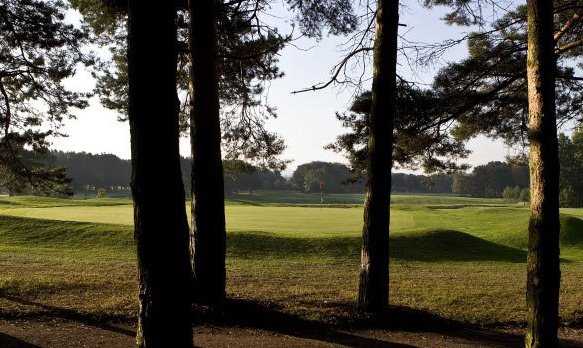 A view of green at Stockport Golf Club