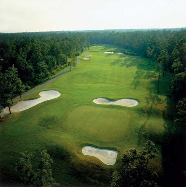 Aerial view of the Diamondback Golf Course