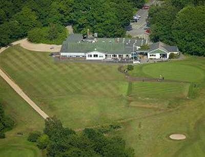 A view of the clubhouse at Brokenhurst Manor Golf Club