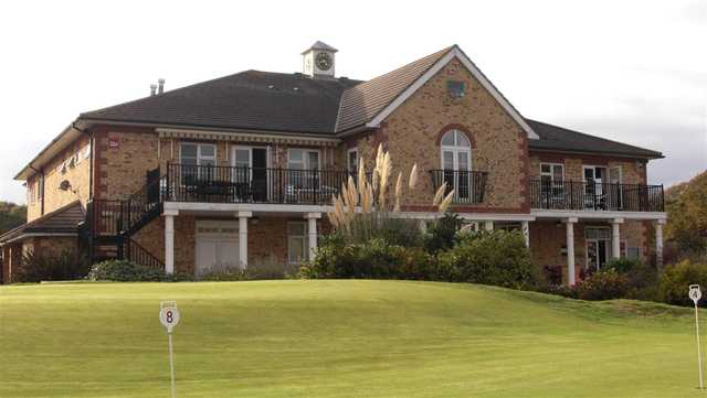 A view of the clubhouse at Lee-on-the-Solent Golf Club