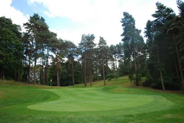 A view of the 15th hole at Old Thorns Manor Hotel, Golf & Country Estate