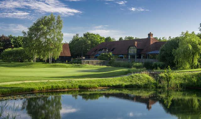 A view of the clubhouse at South Winchester Golf Club