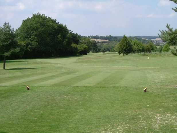 View from the 2nd teeat Worldham Golf Club