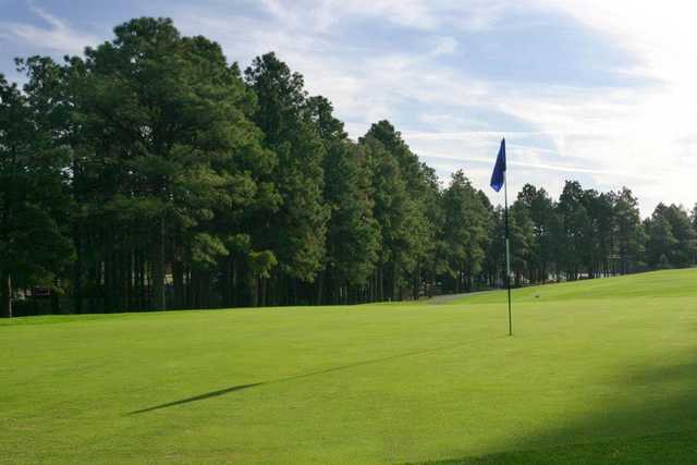 A view of the green at Continental Country Club