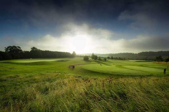 A look out onto the course at Chesfield Downs