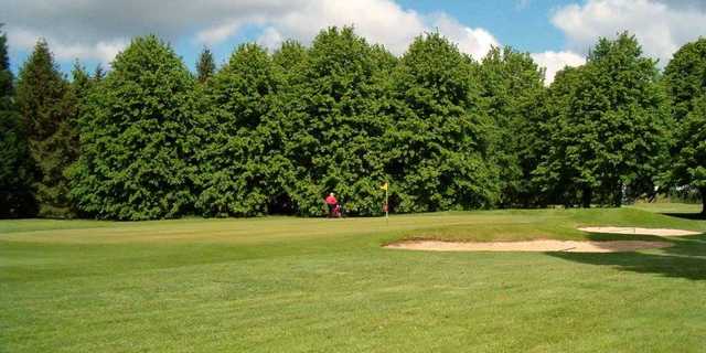 A view of green #2 at Knebworth Golf Club.
