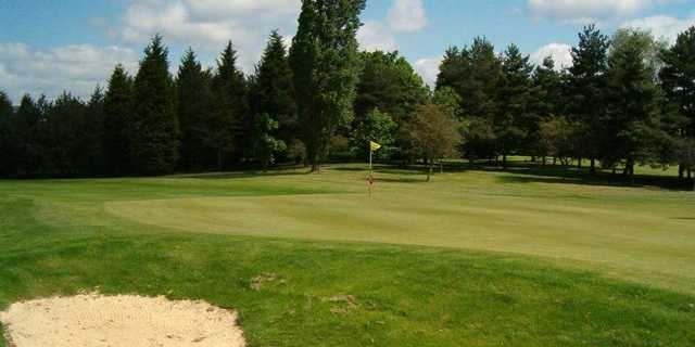 A view of the 6th hole at Knebworth Golf Club.