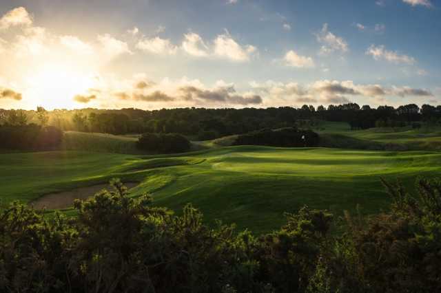 A view of the 8th green at Masters Course from Shire London (Andy Hiseman).