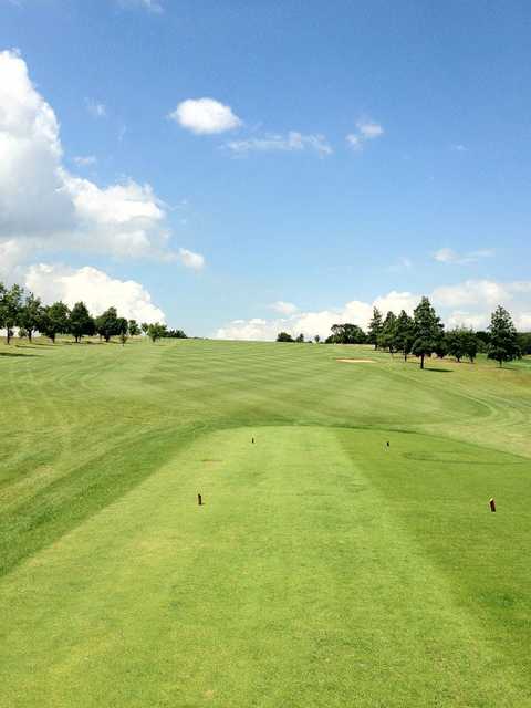 A view from tee at Whitehill Golf Club