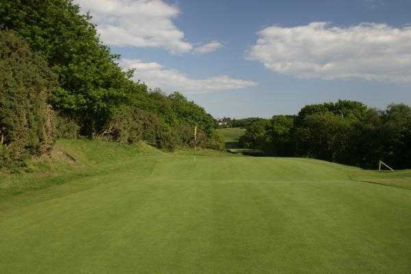 A view of the 5th hole at Shanklin & Sandown Golf Club