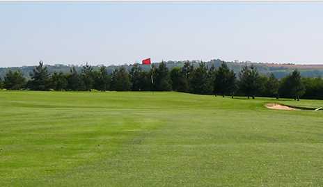 A view of the 6th green at Westridge Golf Centre.