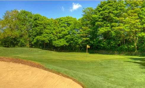 A view of green #1 at Bearsted Golf Club