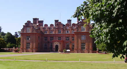 A view of the clubhouse at Broome Park Golf Club