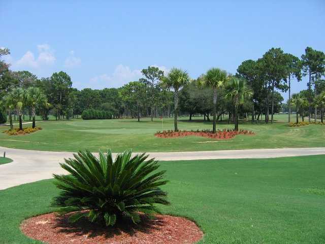 View of the 13th hole from Pines course at Fort Walton Beach Golf Club