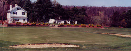 View of a green at Cabin Greens Golf Course
