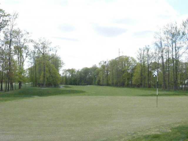 View of a green at Hyatt Hills Golf Complex