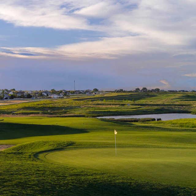 View of a green from Todd Creek Golf Club