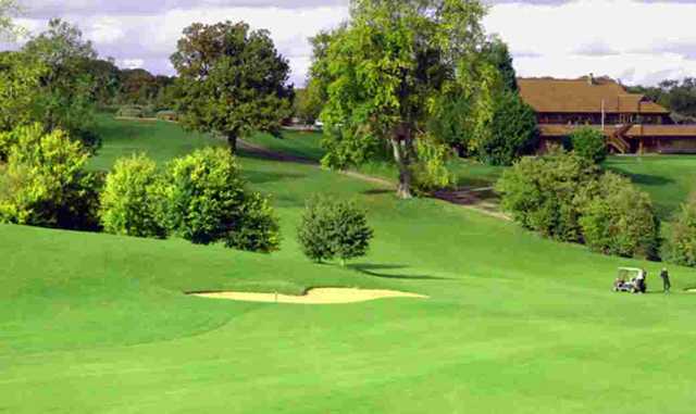 The clubhouse at Redlibbets Golf Club