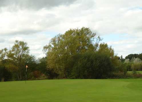 A view of the 1st hole at Kent & Surrey Golf & Country Club