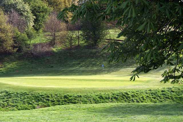 A view of hole #5 at Spitfire Course from West Malling Golf Club