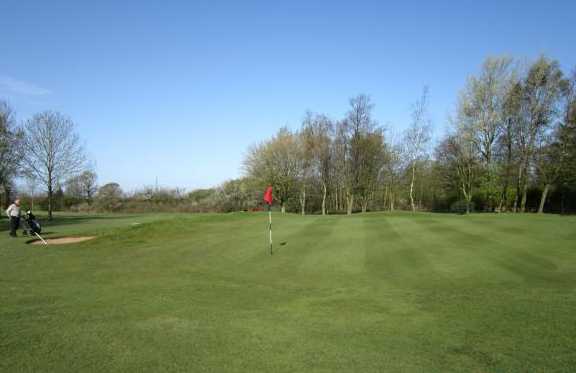 A view of the 5th hole at Ashton & Lea Golf Club