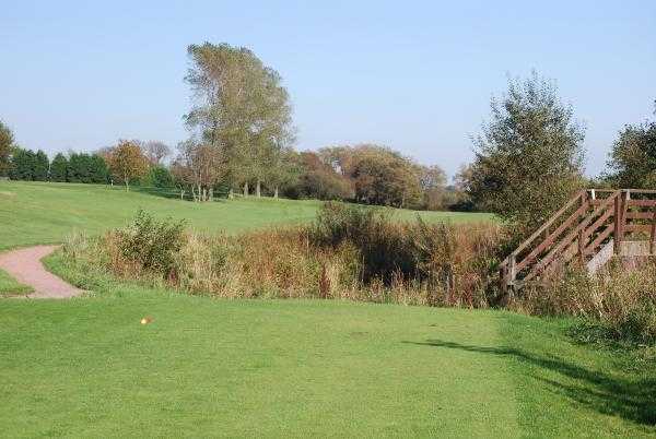 A view from tee #9 at Ashton & Lea Golf Club