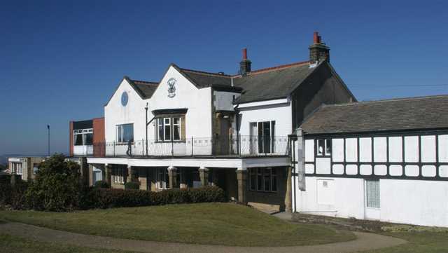 A view of the clubhouse at Burnley Golf Club