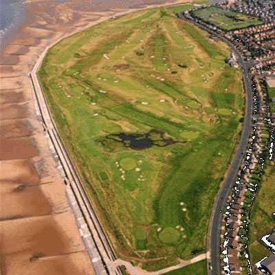 Aerial view of Fleetwood Golf Club